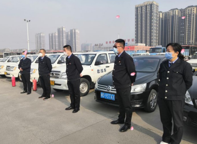 公交駕校做好復工復訓準備工作