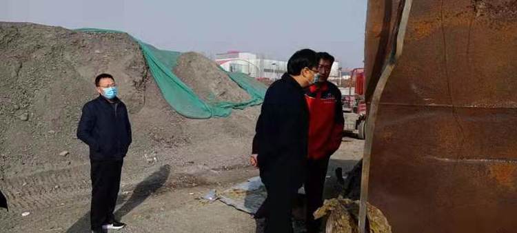 光太集團董事長(cháng)徐莆對廢舊物資處理工作進(jìn)行督導