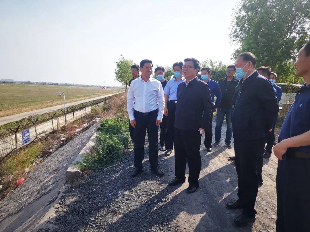 杜樹(shù)杰副市長(cháng)專(zhuān)題調度邯鄲機場(chǎng)防洪隱患治理工作